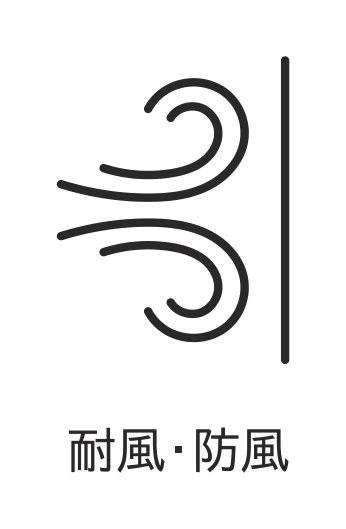 耐風・防風