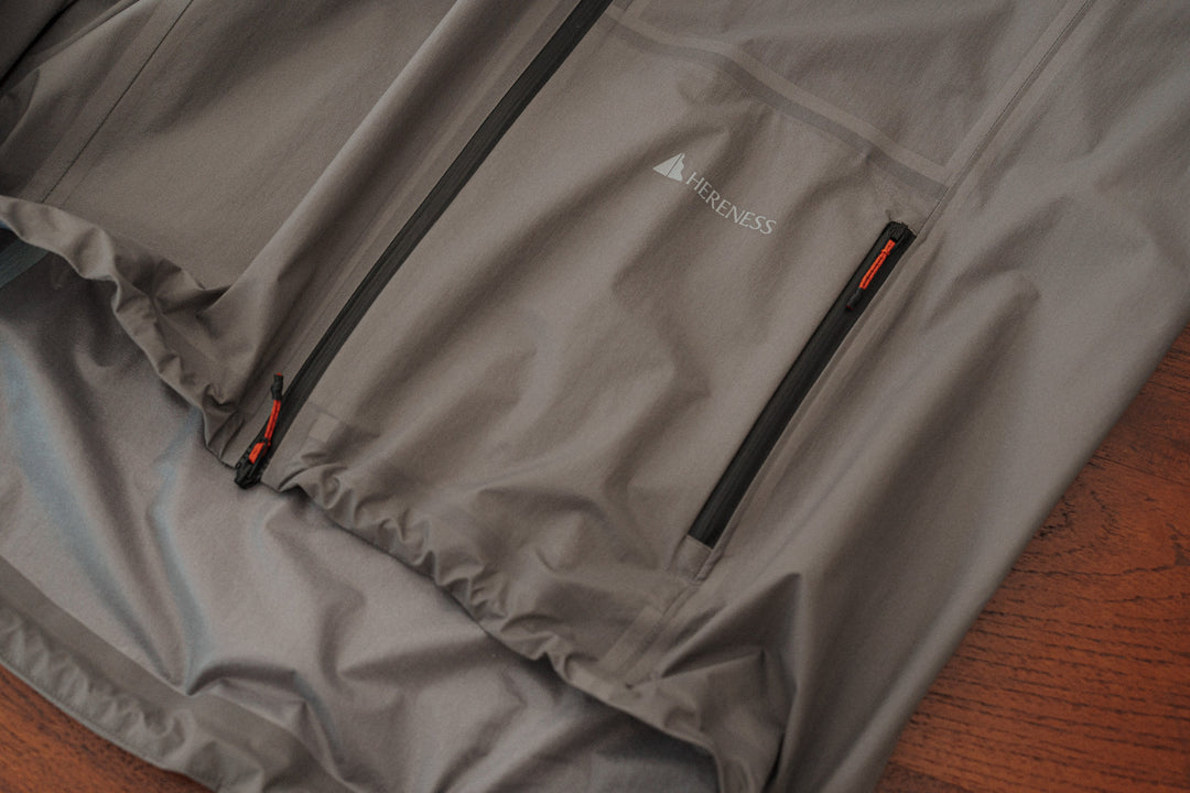 THIS IS HOW WE CREATE No.007 DryFace RAIN JACKET & DryTouch SHORTS