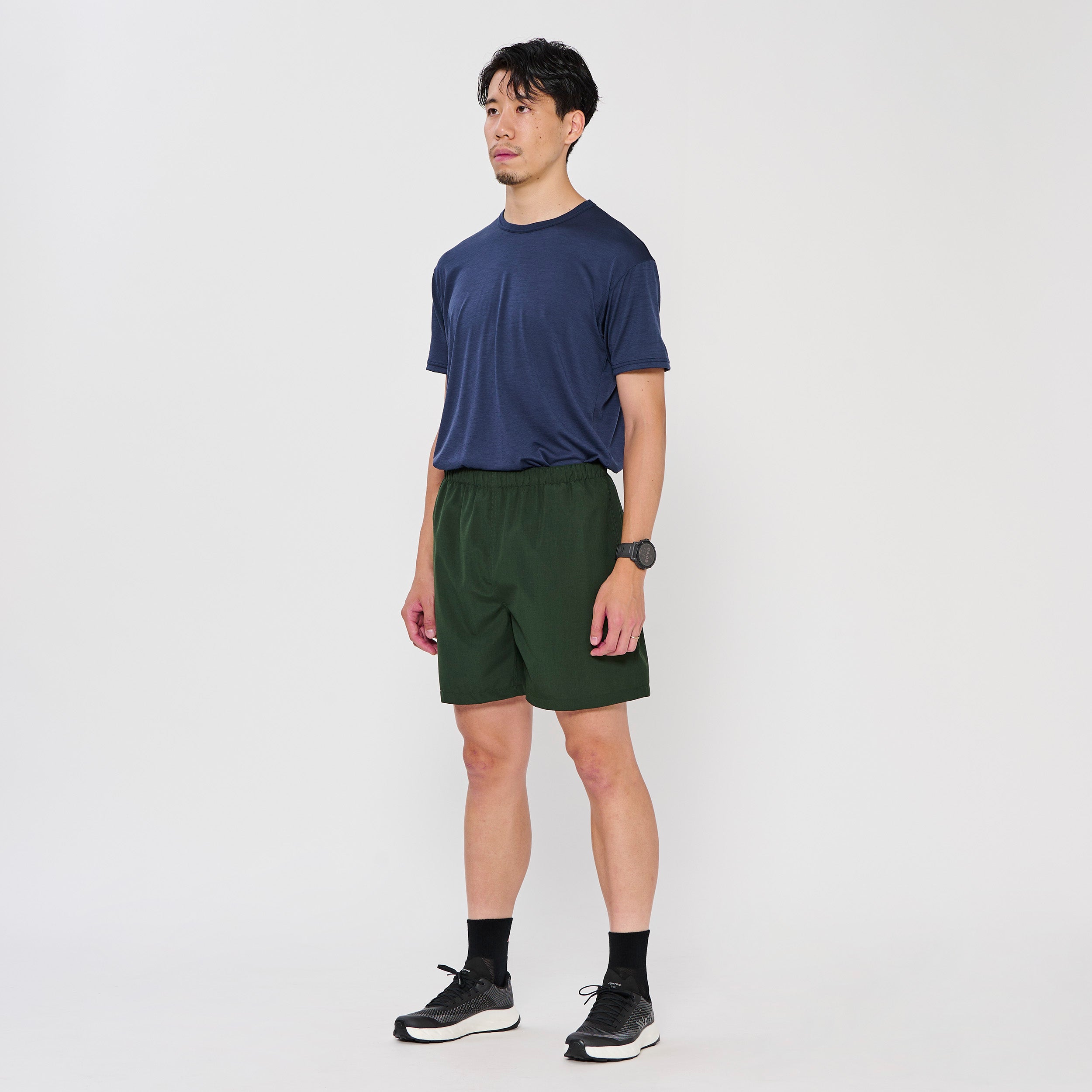 ヒアネス　 SUGARCANE SHORTS(MEN) ショートパンツ カーキ 0528HERENESS_04_M_002.jpg?v=