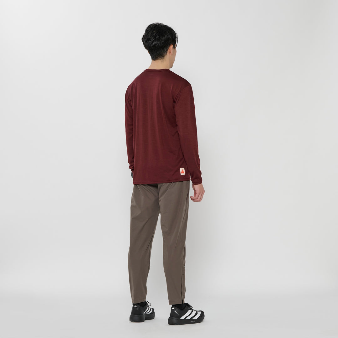 SMOOTH WOOL T-SHIRT LONG SLEEVE 2(UNISEX)