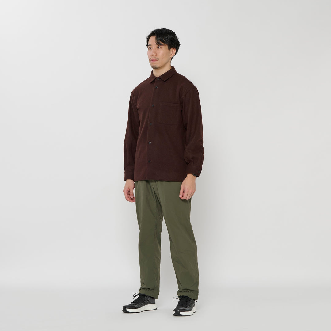 REAL WOOL FLANNEL SHIRT