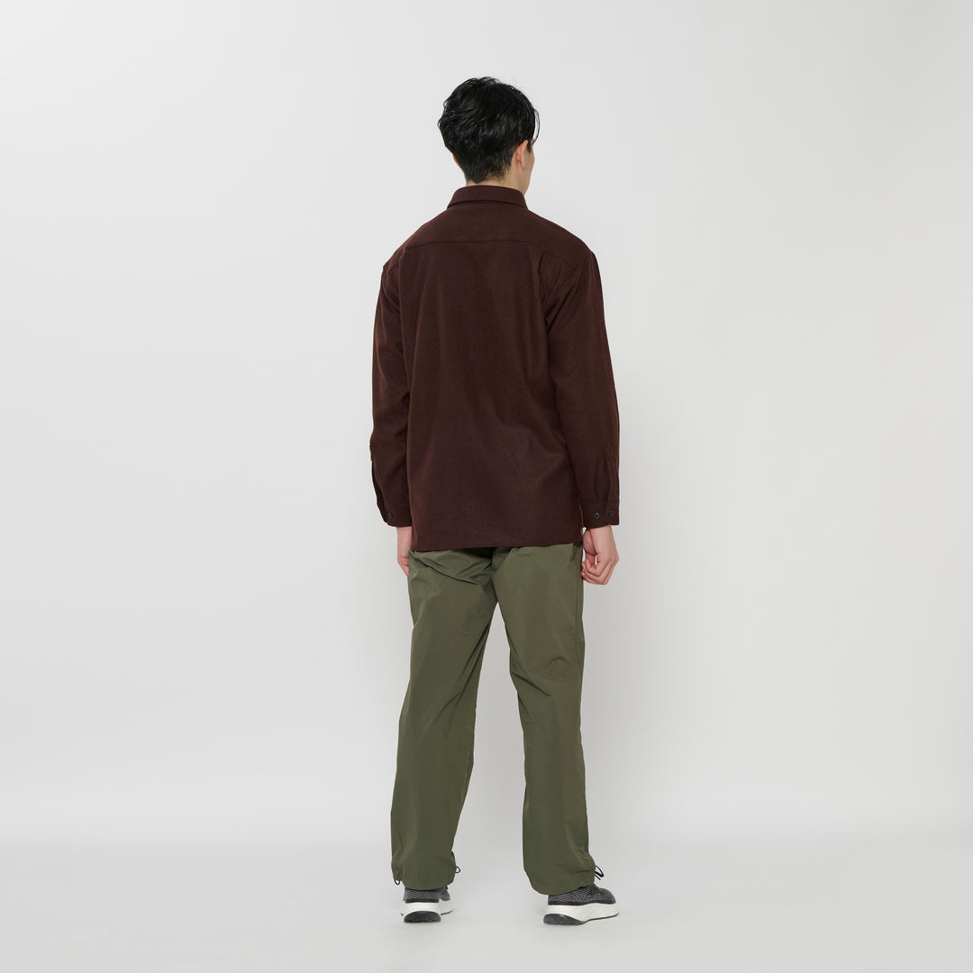 REAL WOOL FLANNEL SHIRT