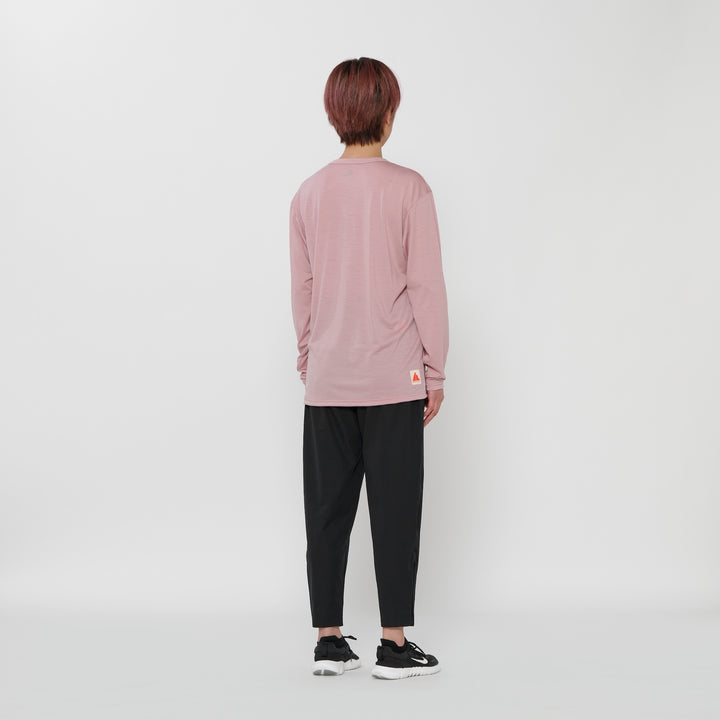SMOOTH WOOL T-SHIRT LONG SLEEVE 2(UNISEX)