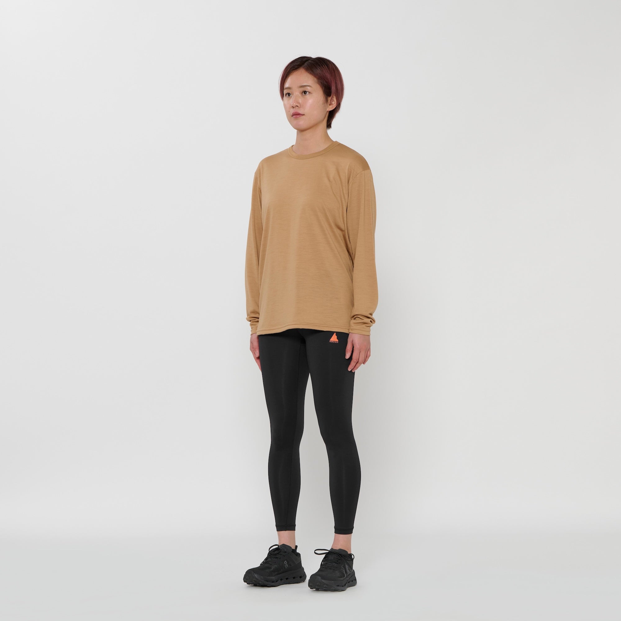 DRY WOOL T-SHIRT LONG SLEEVE 2(UNISEX) | Merino wool NIKKE AXIO T