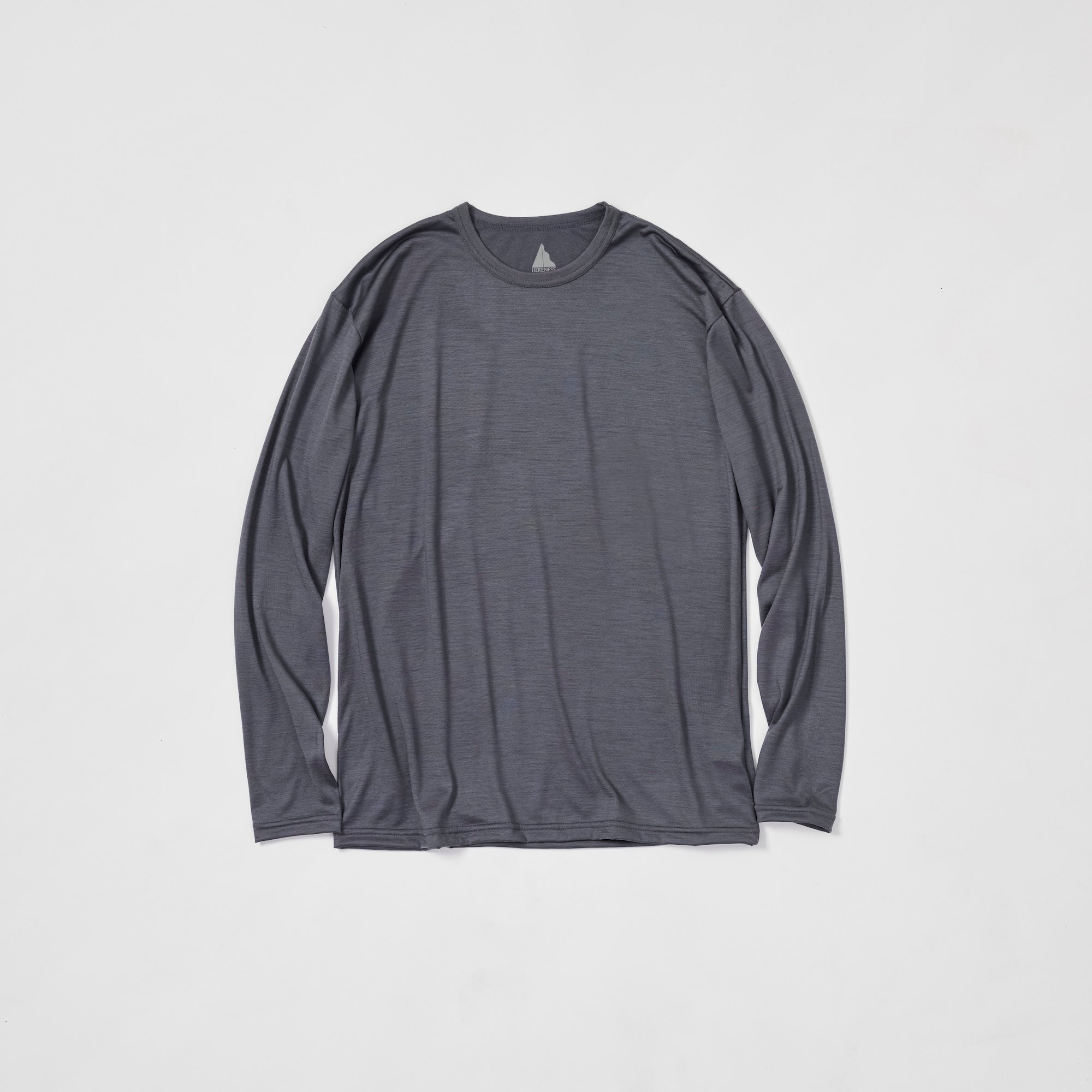 SMOOTH WOOL T-SHIRT LONG SLEEVE 2(UNISEX) | メリノウール トップス