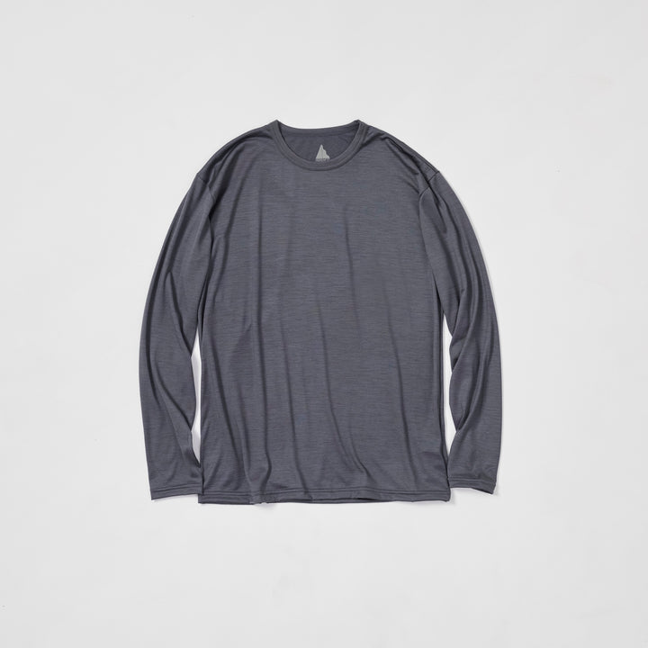 SMOOTH WOOL T-SHIRT LONG SLEEVE 2(UNISEX)
