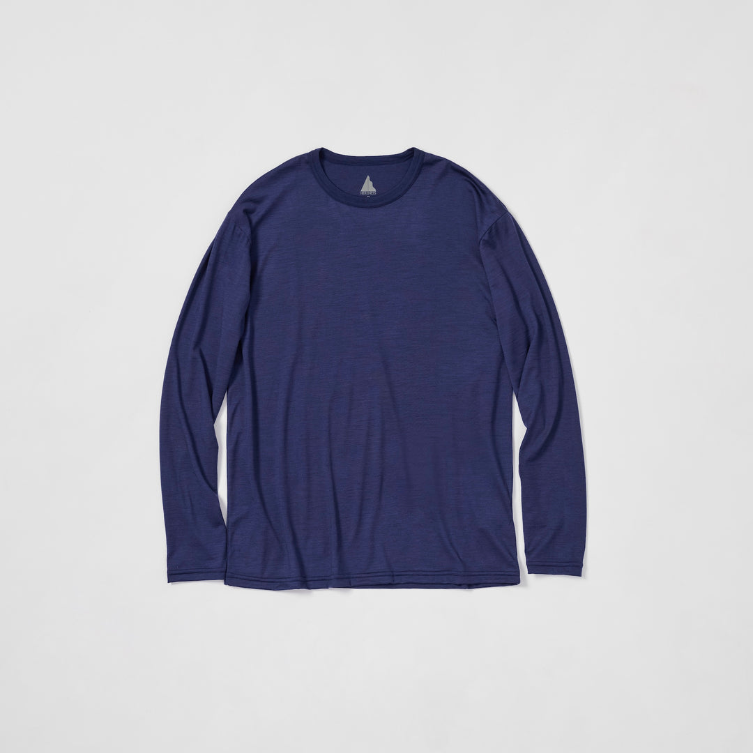 SMOOTH WOOL T-SHIRT LONG SLEEVE 2(UNISEX)