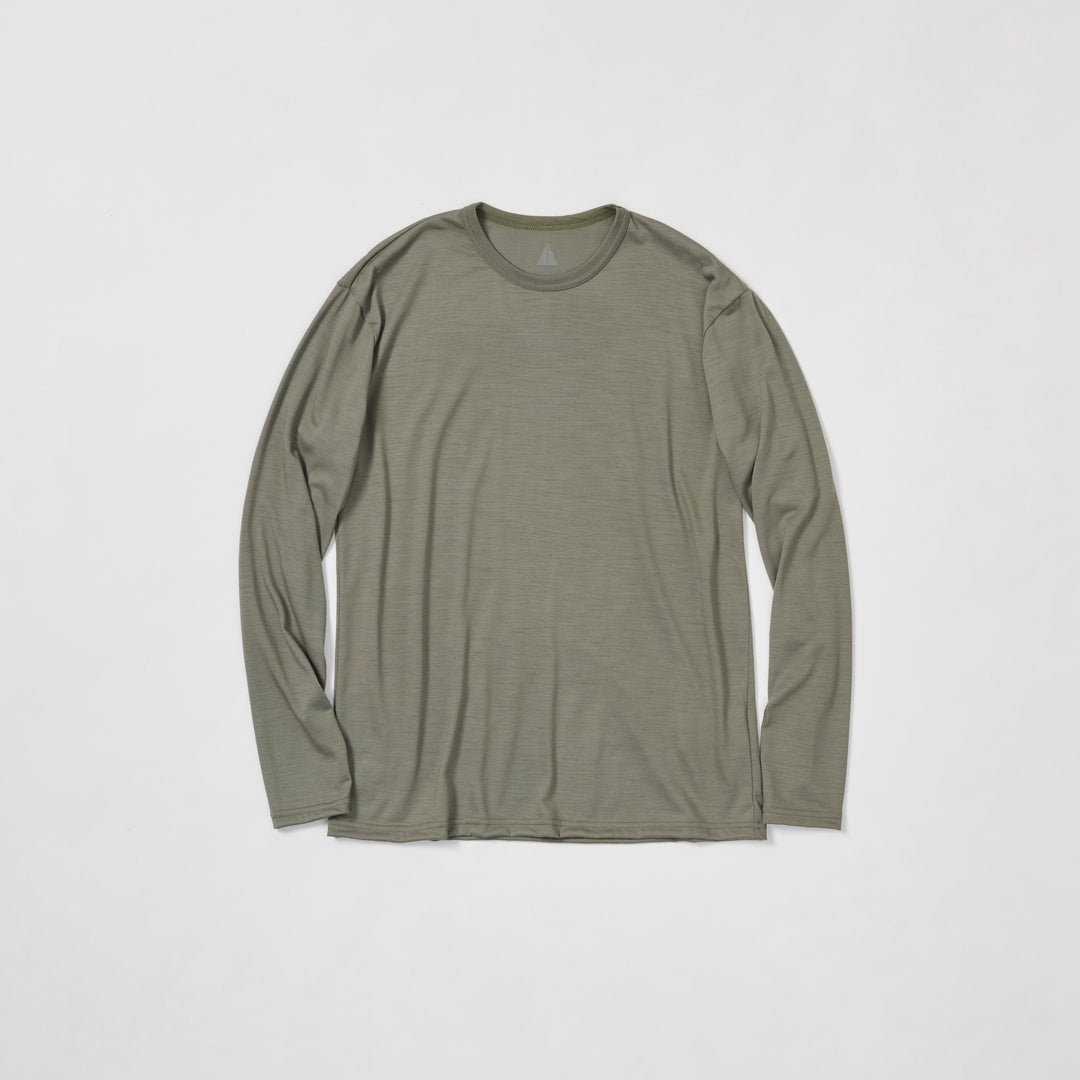 DRY WOOL T-SHIRT LONG SLEEVE 2(UNISEX)