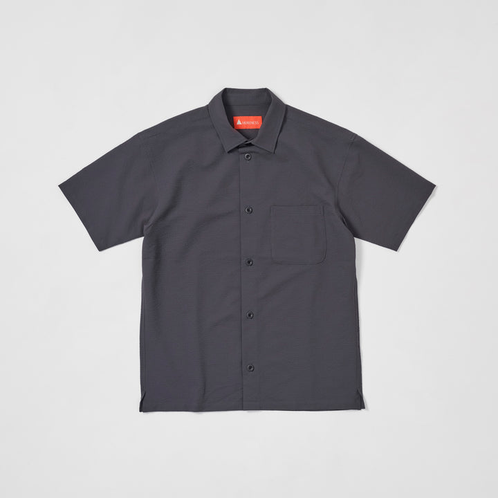 Outdoor Seersucker Shirt - GRAY
