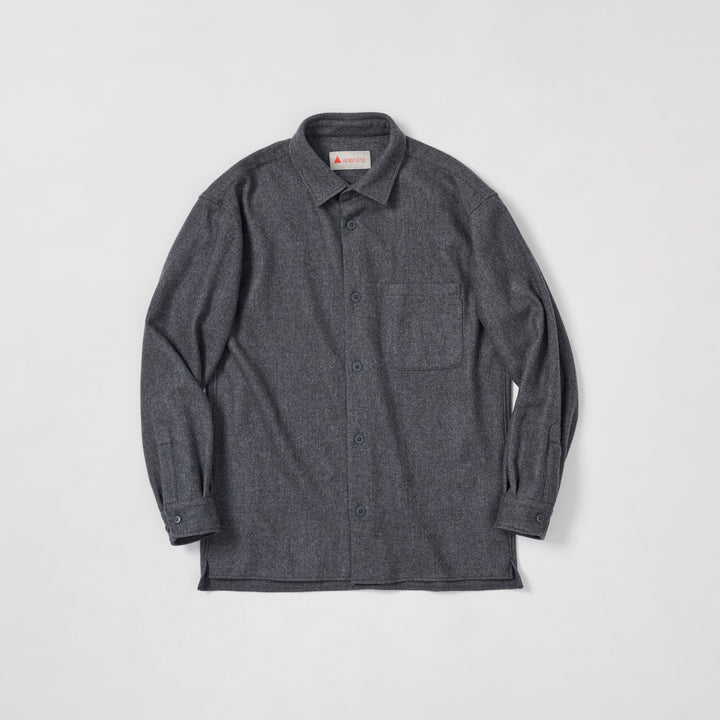 REAL WOOL FLANNEL SHIRT