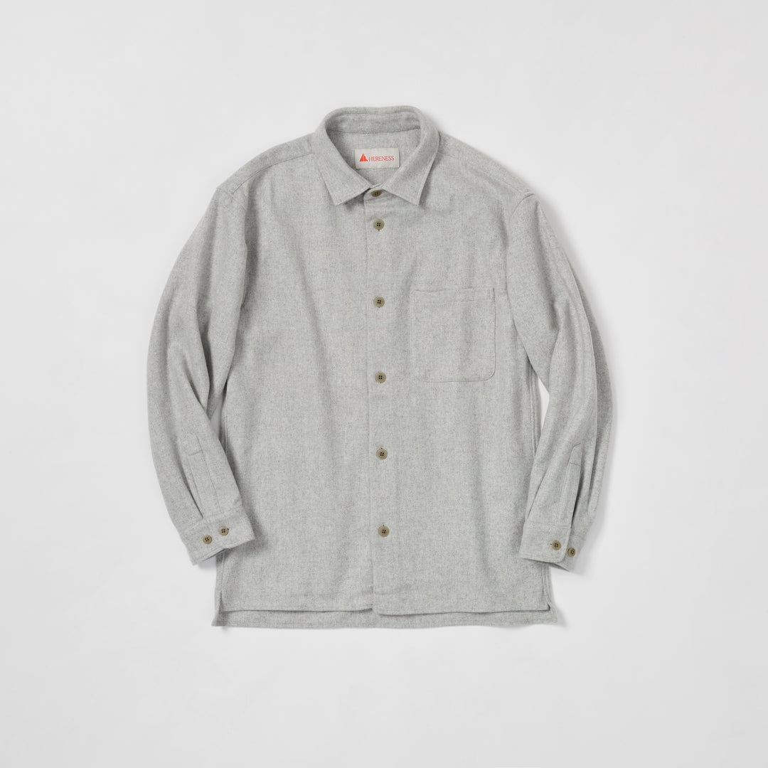 REAL WOOL FLANNEL SHIRT