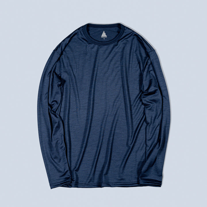 SMOOTH WOOL T-SHIRT LONG SLEEVE 2(UNISEX)