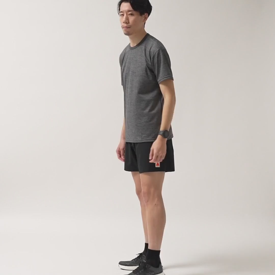 DRY WOOL T-SHIRT 2(UNISEX)| Merino wool T-shirt Short Sleeve