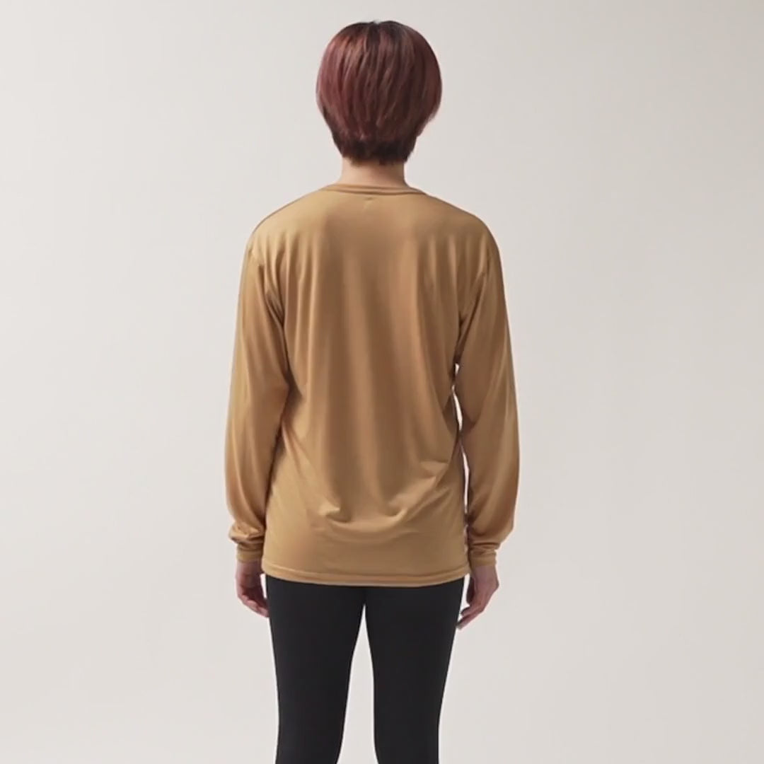 DRY WOOL T-SHIRT LONG SLEEVE 2(UNISEX)