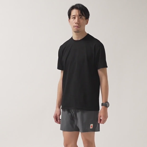 WOOL MESH T-SHIRT(UNISEX) | メリノウール トップス ユニセックス 